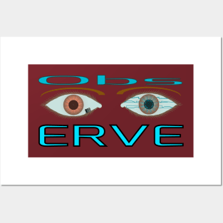 Obs ERVE (no shades) Posters and Art